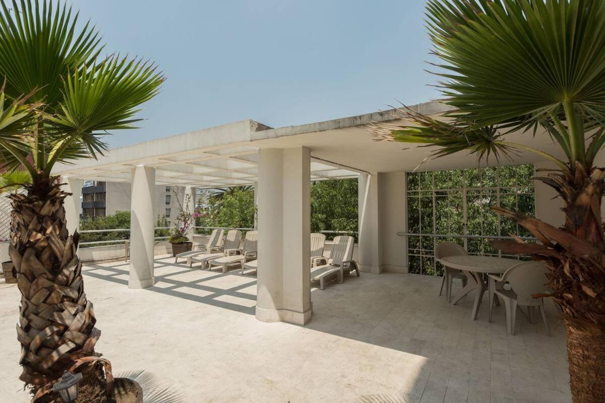 Condesa Residence 7 Stylish 2 Bedroom, 1 Bathroom Residence Accentuating Expansive Interiors Città del Messico Esterno foto